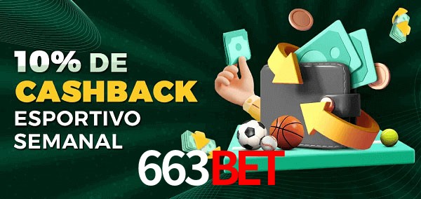 10% de bônus de cashback na 663bet